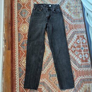 Vintage Levi 550 black jeans
